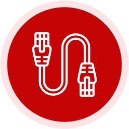 cable clip art icon